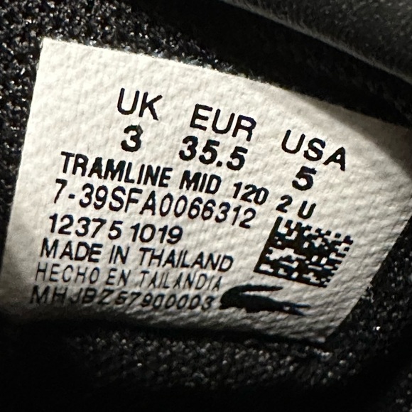 Lacoste Tramline Mid Sneakers - Picture 9 of 9